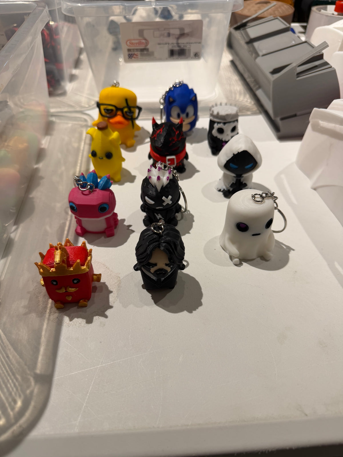 Fortnite-Inspired Sprite Keychain – Choose Your Character