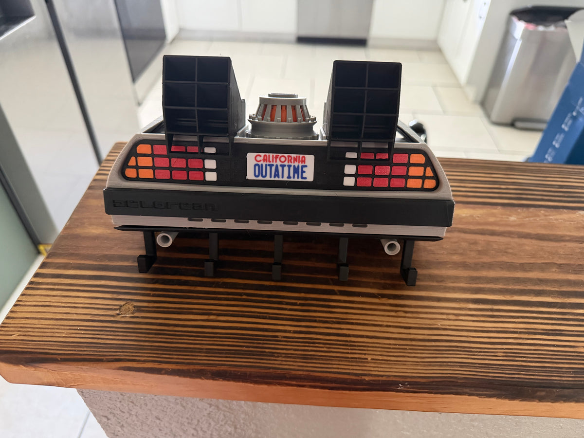 DeLorean Time Machine Key Holder
