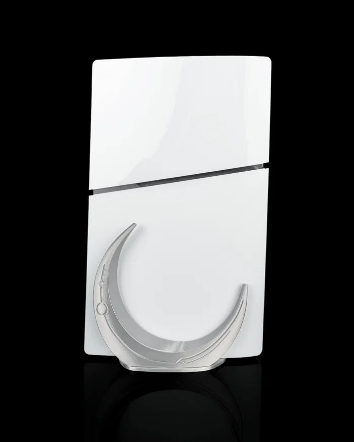 Crescent Moon PS5 Console Stand – console display view
