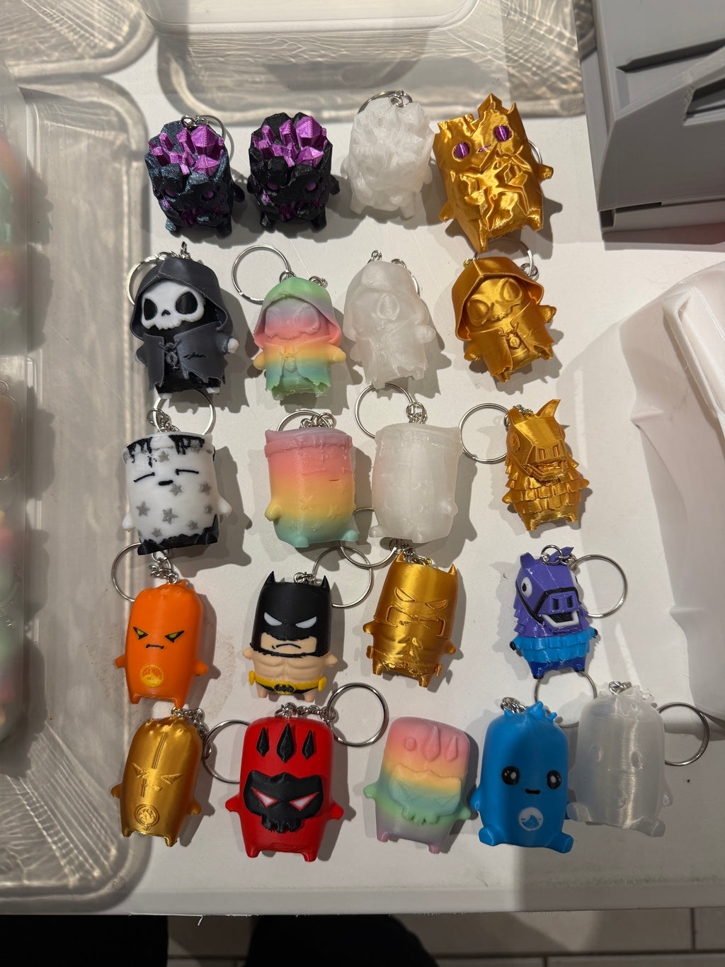 Fortnite-Inspired Sprite Keychain – Choose Your Character
