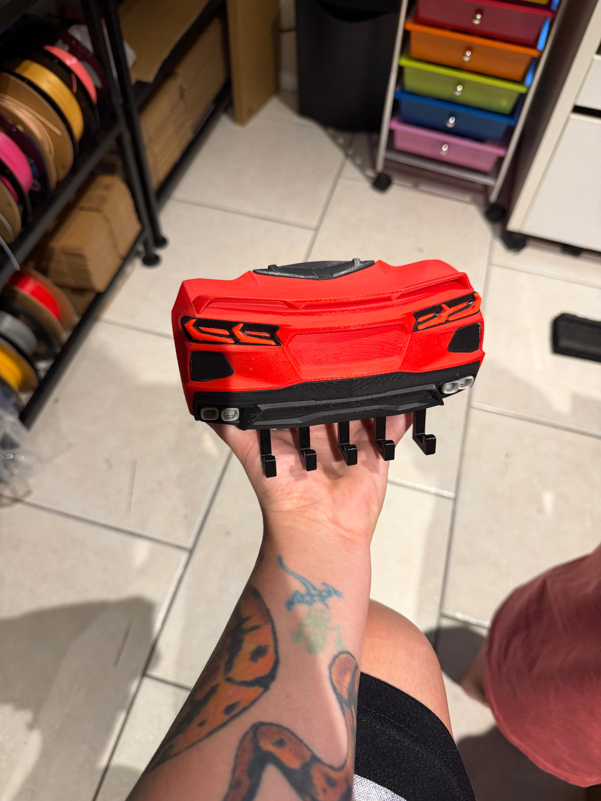 C8 Corvette Key Holder
