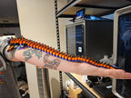 Articulated Halloween Dragon – Orange, Purple & Black